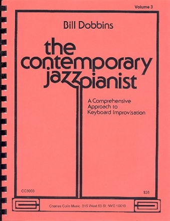 The Contemporary Jazz Pianist vol.3 Comprehensive Approach to Keyboard Improvisation