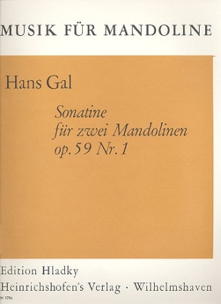 Sonatine op.59,1 fr 2 Mandolinen