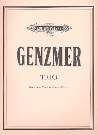 Trio (1988) fr Klarinette, Violoncello und Klavier Stimmen