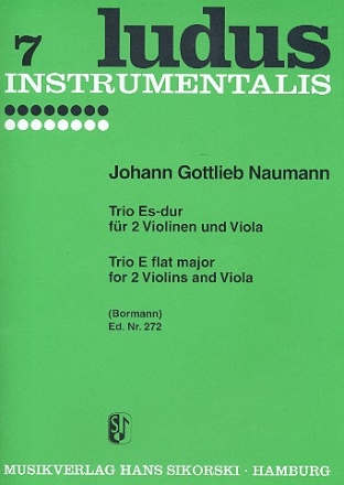 Trio Es-Dur fr 2 Violinen und Viola Stimmen