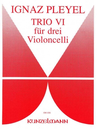 Trio Nr.6 fr 3 Violoncelli Stimmen