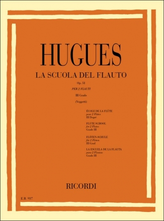 La scuola del flauto op.51 vol. 3 per due flauti