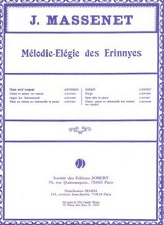 MELODIE-ELEGIE DES ERINNYES OP.10,6 POUR PIANO 2 MAINS OP.10 NO.6