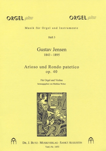 Arioso und Rondo patetico op.40 fr Violine und Orgel