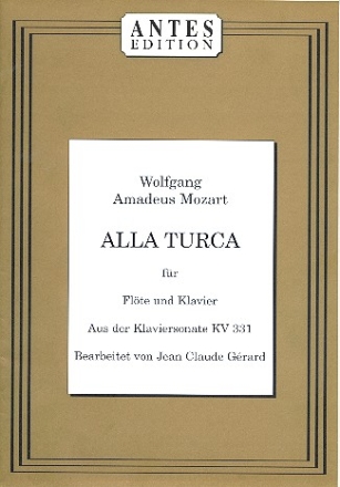 Alla turca aus der Klaviersonate KV331 fr Flte und Klavier