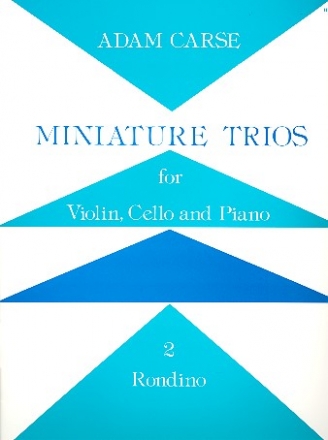 Rondino for violin, cello and piano score and parts