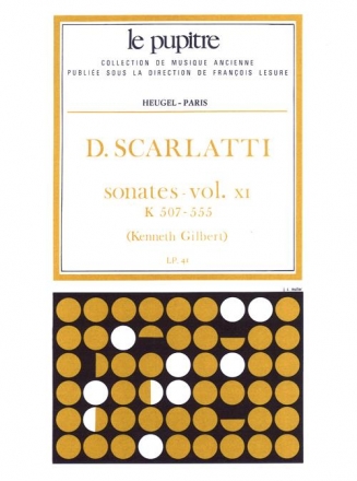 Sonates vol.11 (K507-555) pour clavecin