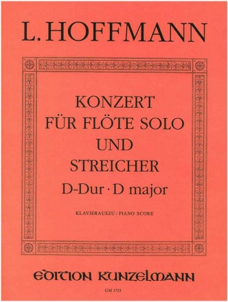 Konzert D-Dur fr Flte und Streicher fr Flte und Klavier