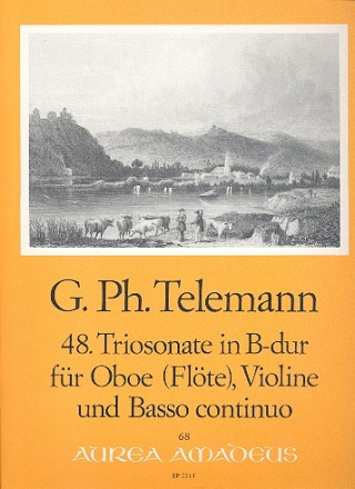 Triosonate B-Dur Nr.48 fr Oboe (Flte), Violine und Bc