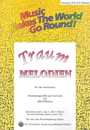 Traummelodien  fr flexibles Ensemble Posaune in B (Violinschlssel)