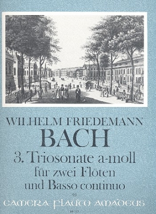 Triosonate a-Moll Nr.3 fr 2 Flten und Bc