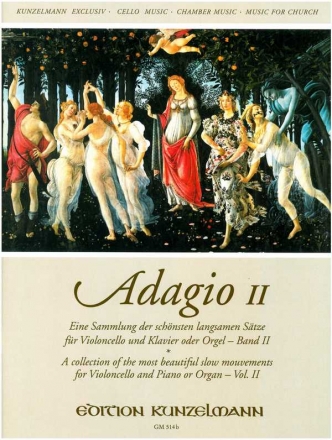 Adagio Band 2 fr Violoncello und Klavier (Orgel)