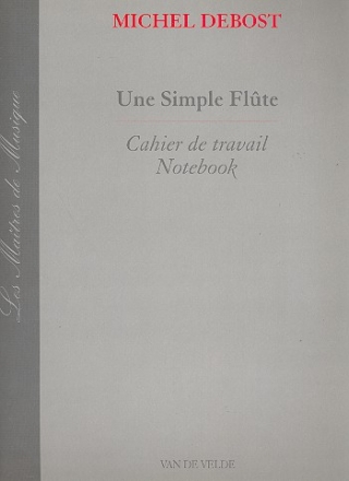 Une simple flte Cahier de travail (fr/en) notebook