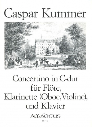 Concertino C-Dur op.101 fr Flte, Klarinette (oboe, Violine) und Klavier