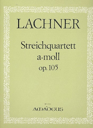 Streichquartett a-Moll op.105 Stimmen 