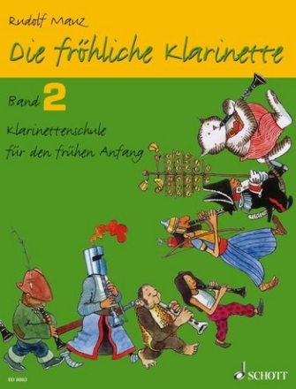 Die frhliche Klarinette Band 2 fr Klarinette