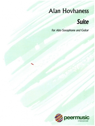 Suite op.291 for alto saxophone and guitar