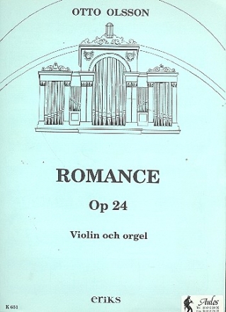 Romance op.24  foer violin och orgel