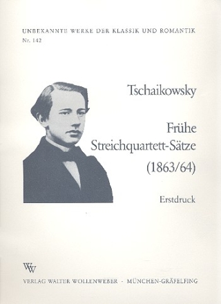 Frhe Streichquartett-Stze Stimmen 