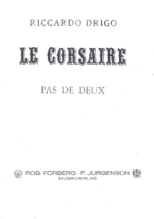 Le corsaire  fr Klavier Pas de deu