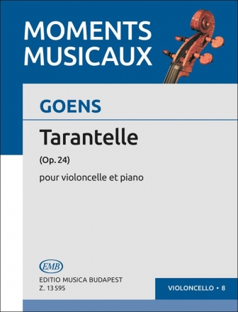 Tarantelle op.24 pour violonclle et piano
