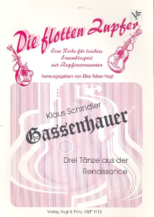 Gassenhauer fr Zupforchester Partitur und Stimmen