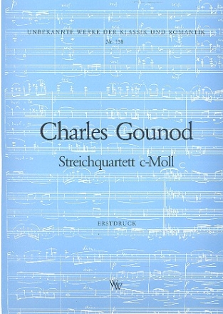 Streichquartett c-Moll Stimmen 