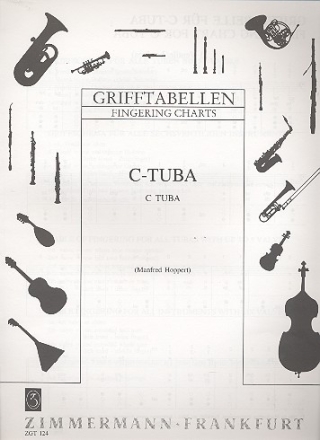 Grifftabelle fr C-Tuba