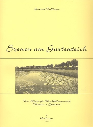 Szenen am Gartenteich 3 Stcke fr 4 Blockflten (SATB) Partitur und Stimmen