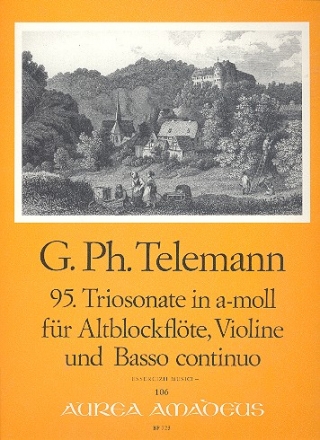 Triosonate a-Moll Nr.95 fr Altblockflte, Violine und Bc