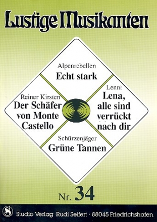 Lustige Musikanten Band 34 fr Klavier / Akkordeon