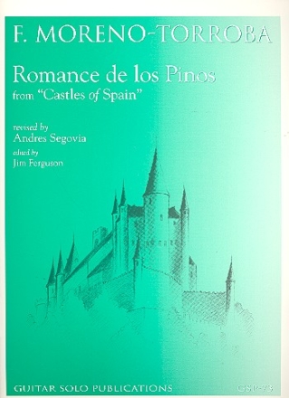 Romance de los pinos from castles of spain for guitar