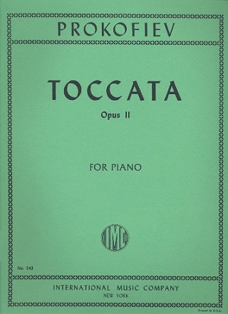 Toccata op.11 for piano