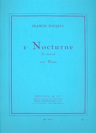 Nocturne ut majeur no.1  pour piano