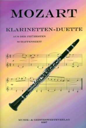 Klarinetten-Duette  fr 2 Klarinetten Spielpartitur