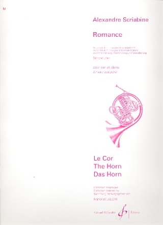 Romance pour cor en fa et piano