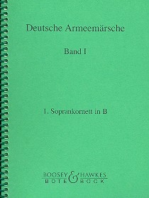 Deutsche Armeemrsche Band 1 fr Blasorchester Soprankornett 1 in B