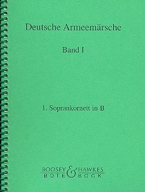 Deutsche Armeemrsche Band 1 fr Blasorchester Soprankornett 1 in B