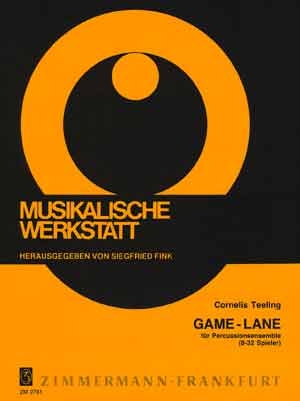 GAME-LANE FUER PERCUSSIONS- ENSEMBLE (8-32 SPIELER) FINK, SIEGFRIED, ED