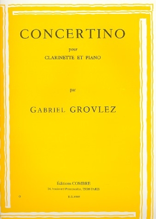 Concertino pour clarinette et piano