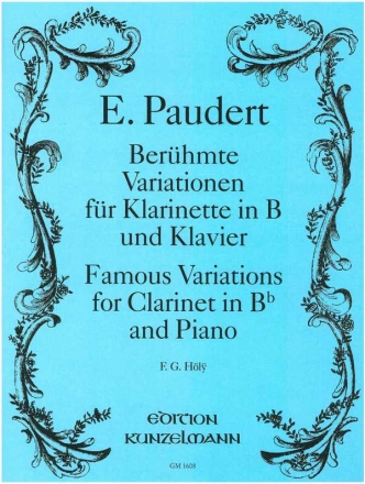 Berhmte Variationen fr Klarinette und Klavier