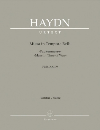 Missa in tempore belli hob.xxii:9 fr Soli, Chor und Orchester Partitur