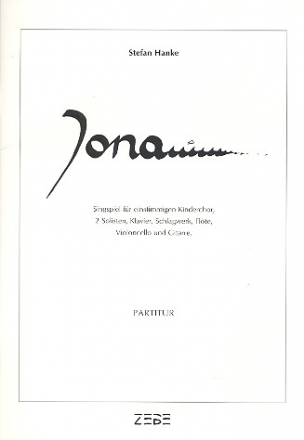 Jona für Kinderchor, Solisten und Instrumente Partitur