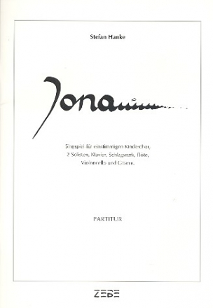 Jona fr Kinderchor, Solisten und Instrumente Partitur