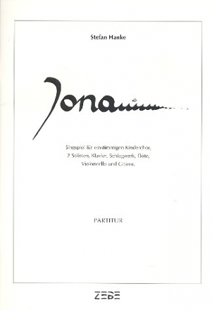 Jona fr Kinderchor, Solisten und Instrumente Partitur