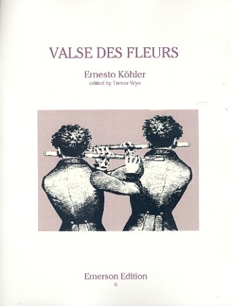 Valse de fleurs op.87 for 2 flutes and piano score and 2 parts