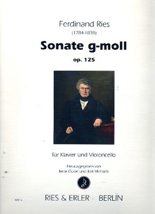Sonate g-Moll op.125 fr Violoncello und Klavier