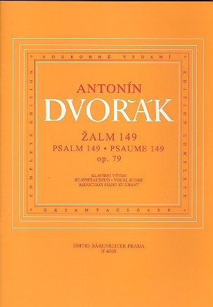 Psalm 149 op.79 fr gem Chor und Orchester Klavierauszug