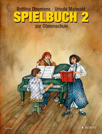 Spielbuch Band 2 zur Oboenschule fr 1-4 Oboen und Klavier ad lib (+PDF Klavierstimme zum Ausdrucken)