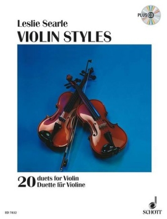 Violin Styles (+CD) fr 2 Violinen (und Rhythmusgruppe)